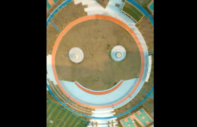 瞰珠海 | 太驚喜！橫琴巨型“笑臉”一笑傾城……